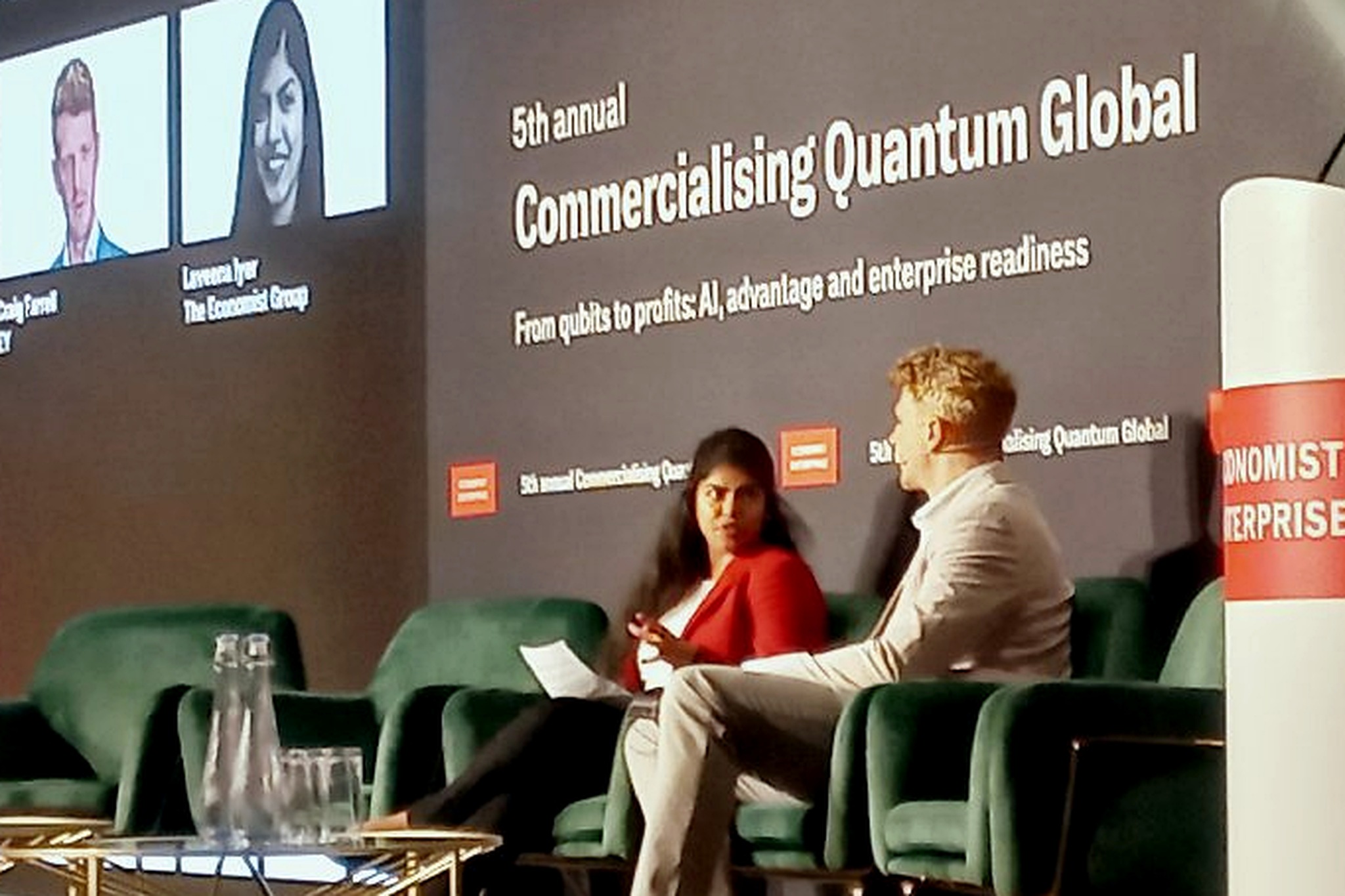 Panel on post-quantum cryptography and long-term security risk.